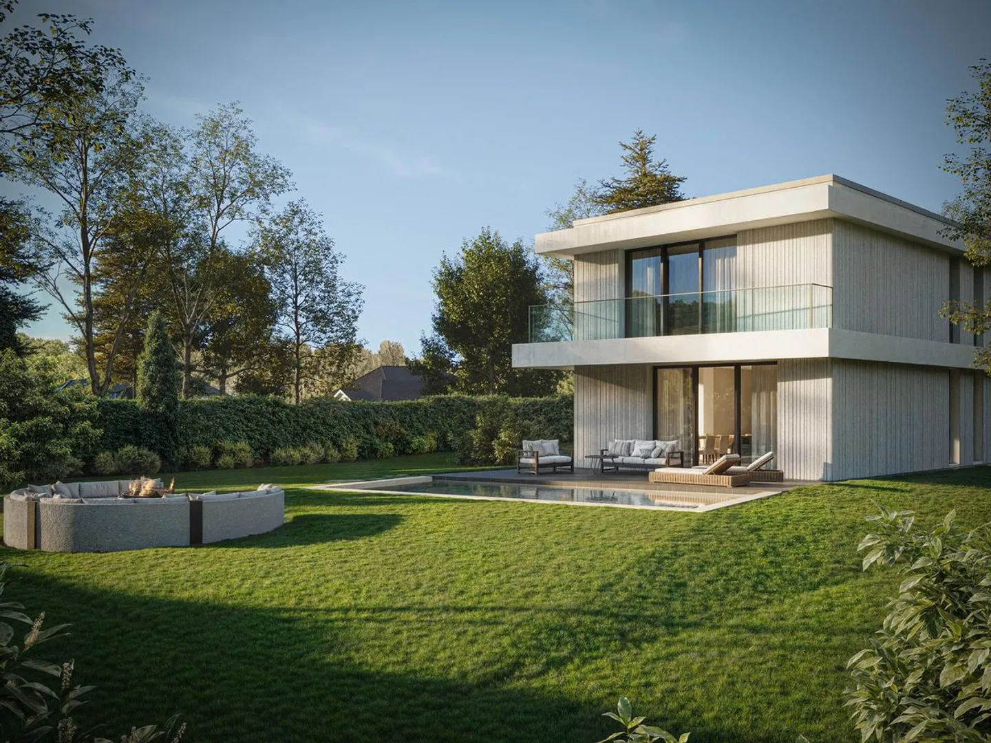 BUILDING PERMIT IN FORCE: Contemporary luxury villa in Tannay - Photo 2 of 7