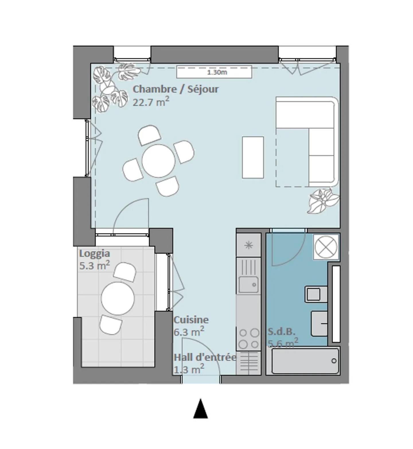 Nuova Promozione Prilly Buissonnière - 1,5 STANZE 3° PIANO - Foto 9 di 9