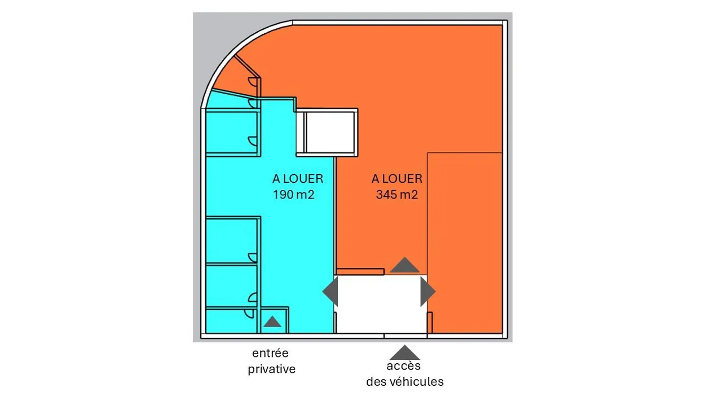 ZU VERMIETEN - Modulare Gewerbeflächen ab 90 m² - Sierre Zentrum - Foto 8 von 8