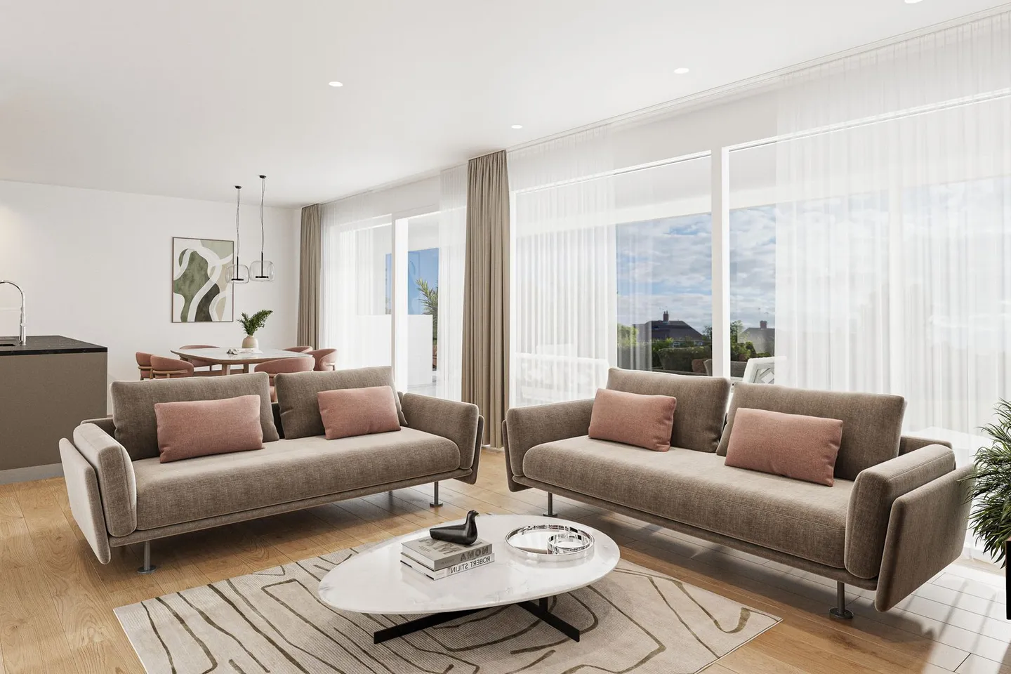 Moderne Mehrfamilienhäuser - Foto 4 von 6