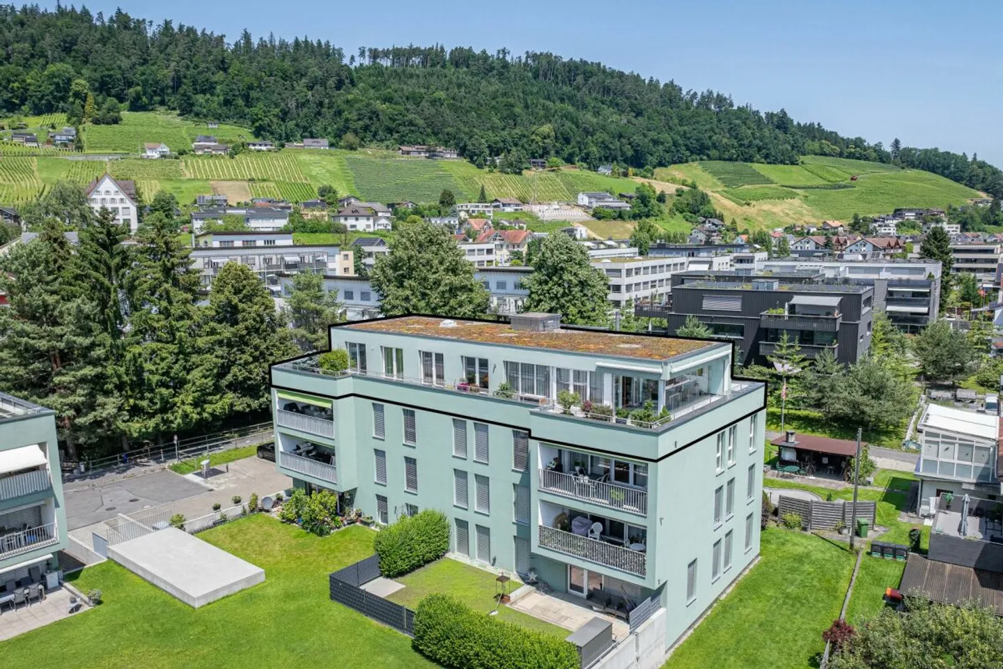 4.5-Zimmer-Attikawohnung - Foto 1 von 13