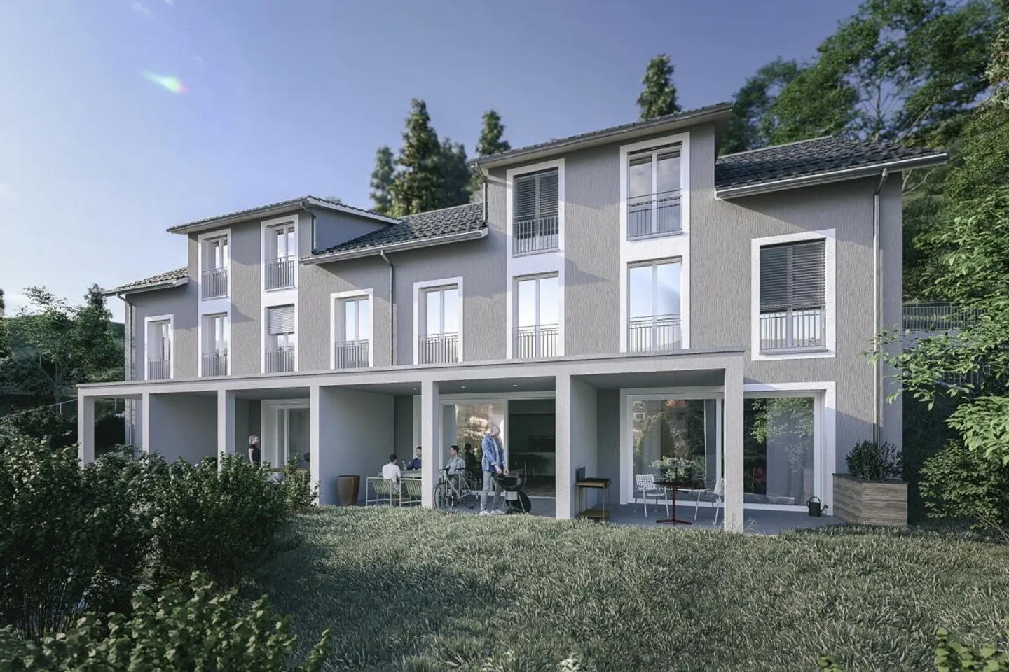 Nuova costruzione "Bartlishalde" - Casa a schiera - Foto 1 di 8