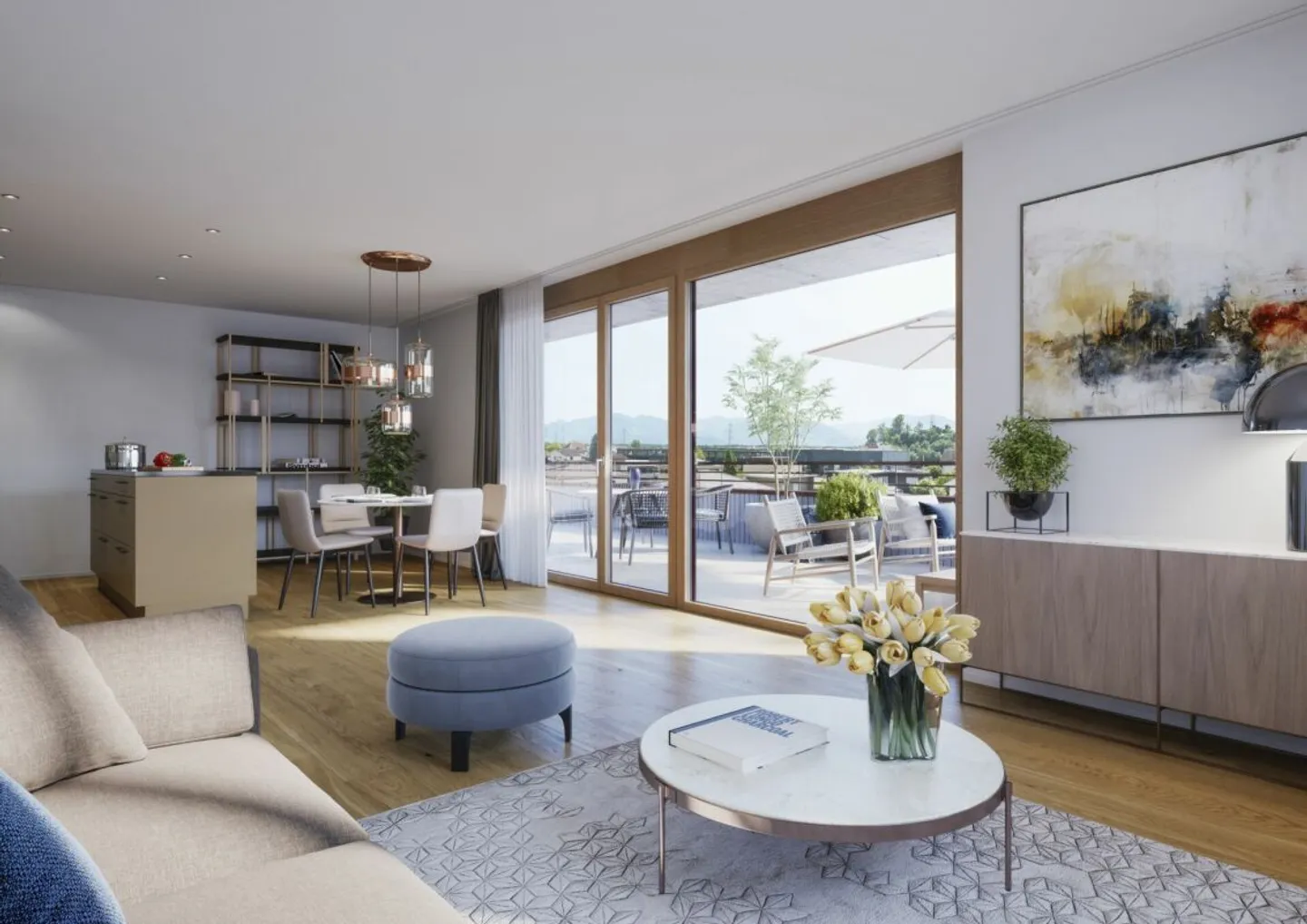 4.5-Zimmer-Wohnung - Foto 2 von 4