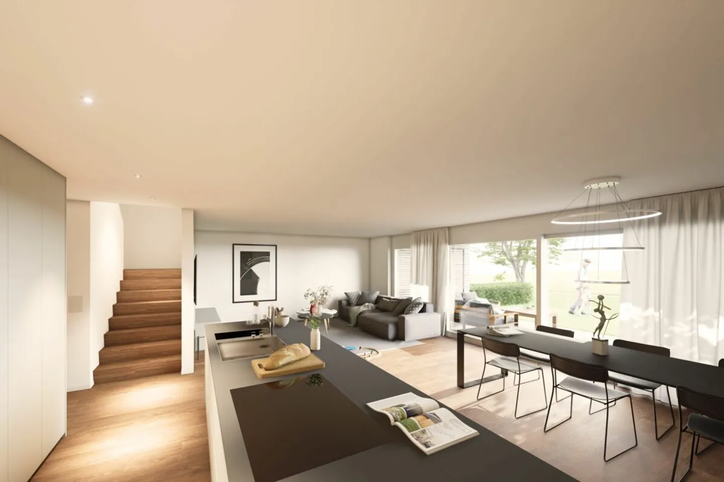 Neubau Reihenmittelhaus - Foto 7 von 7