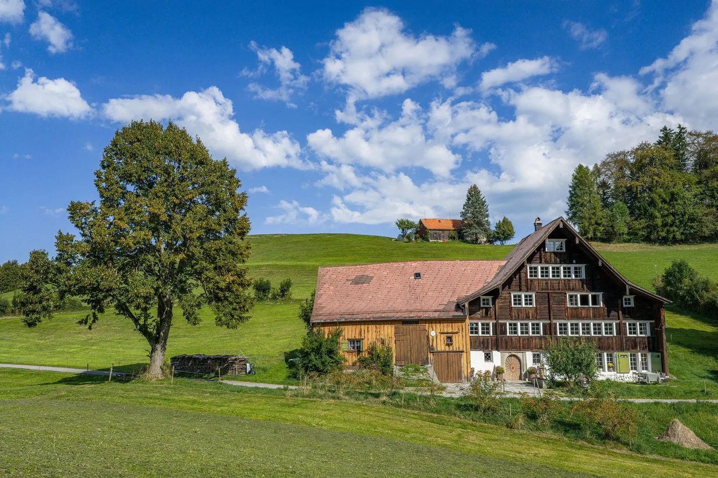 Casa residenziale storica con fienile e foresta - Foto 2 di 13