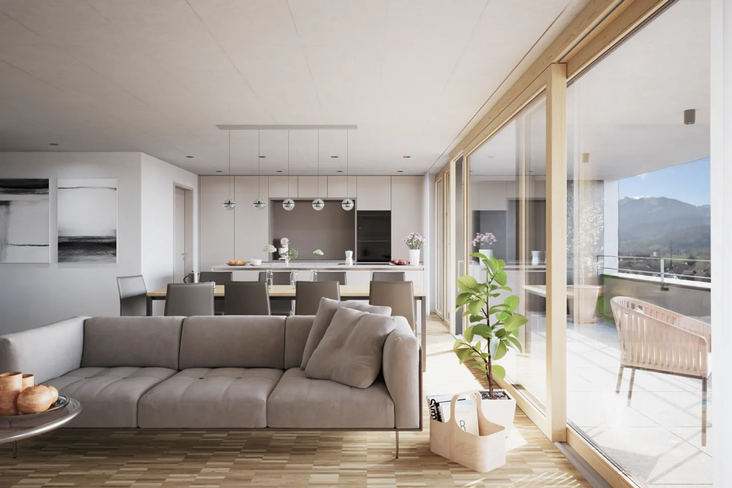 Appartamento di 4,5 vani: comfort incontra eleganza stilata in un nuovo edificio - Foto 3 di 5