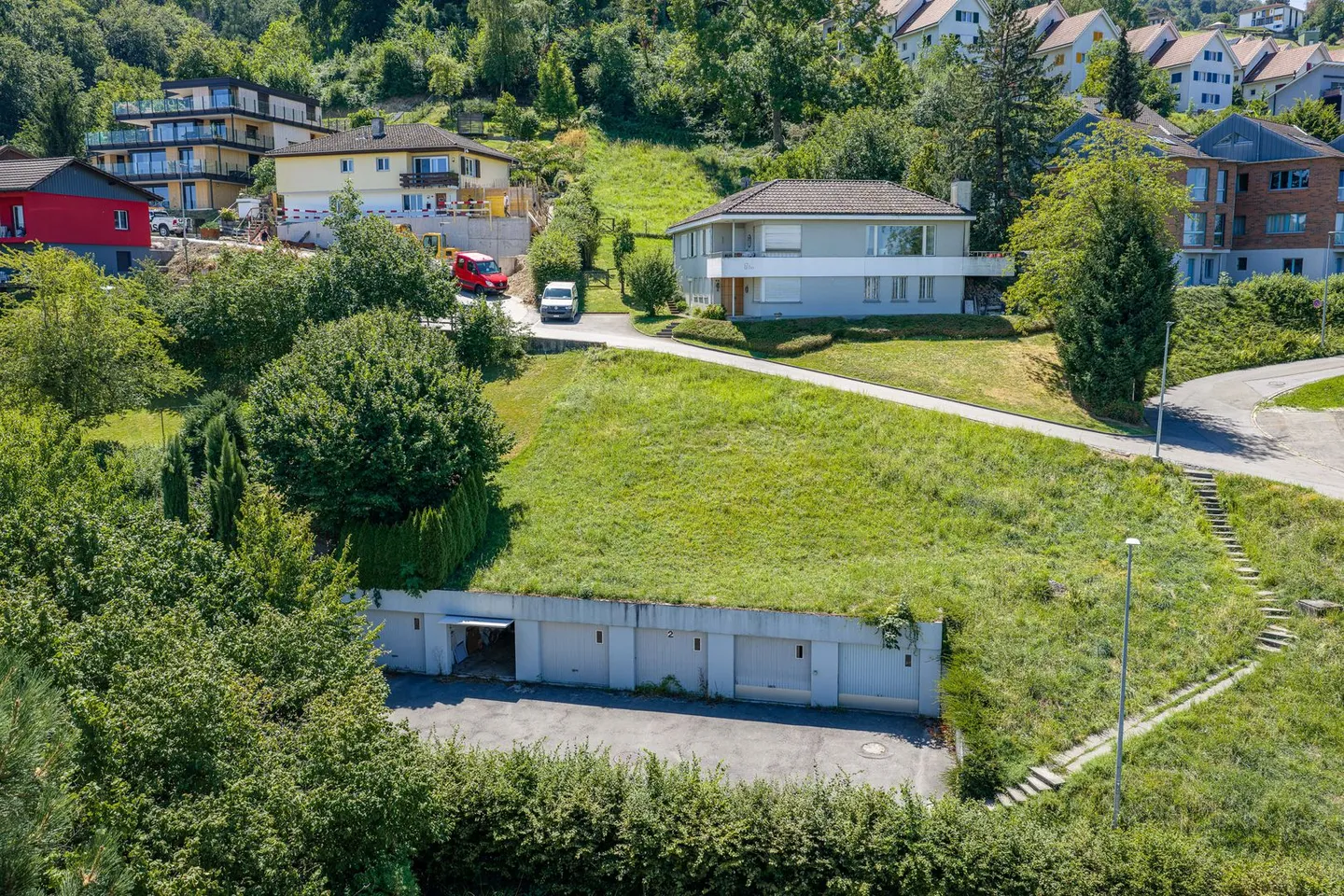 Baulandgrundstück mit Bestandesobjekt - Photo 2 sur 7