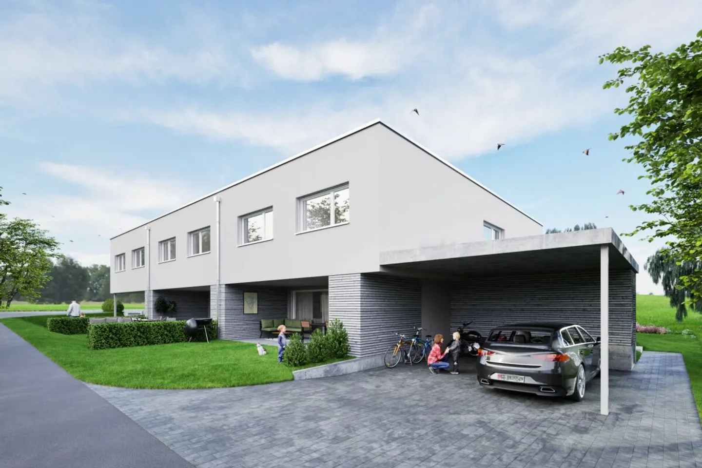 Newly Built Corner House - Photo 2 of 7