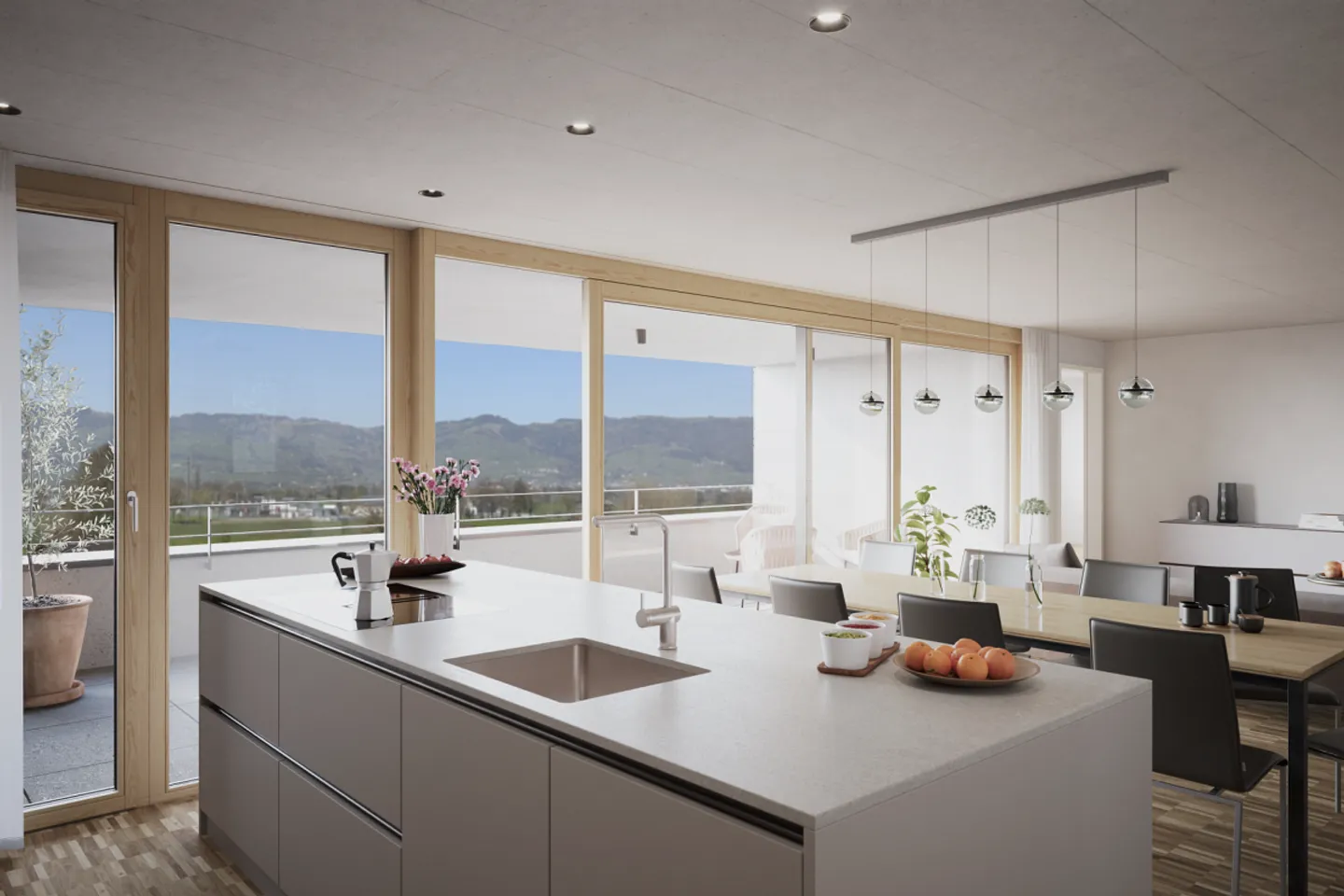 Appartamento di 4,5 vani: comfort incontra eleganza stilata in un nuovo edificio - Foto 1 di 5