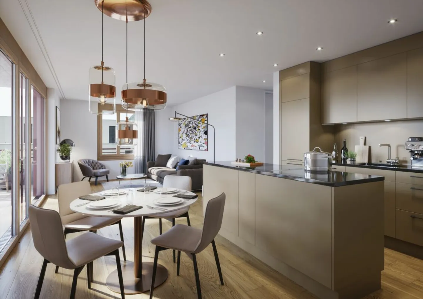 4.5-Zimmer-Wohnung - Foto 3 von 4