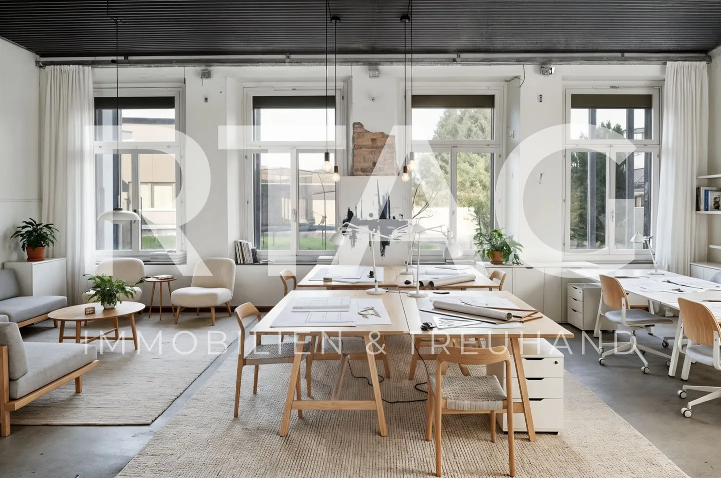Geräumiger Büro- und Atelierraum - Foto 1 von 8