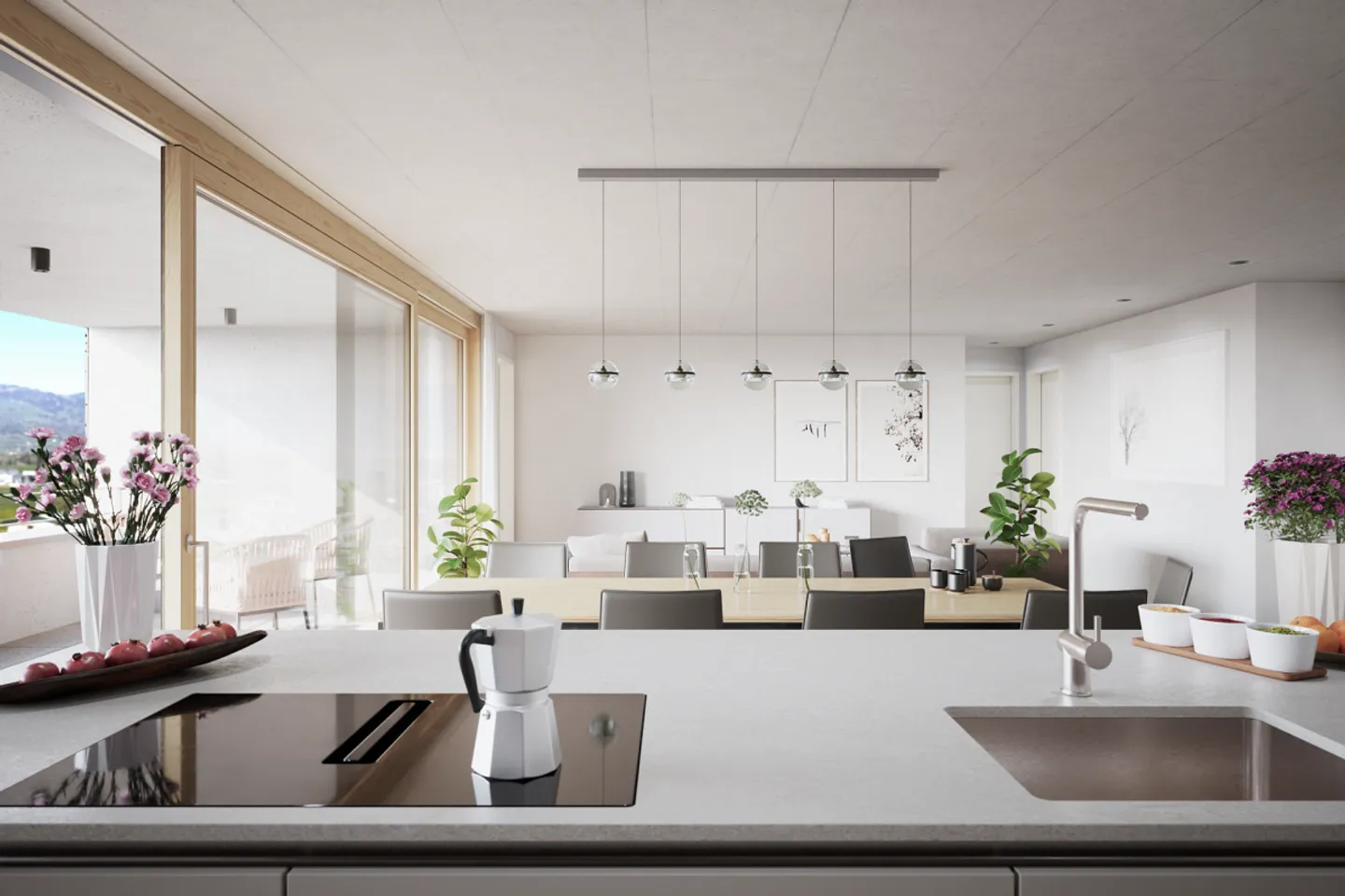 Appartamento di 4,5 vani: comfort incontra eleganza stilata in un nuovo edificio - Foto 4 di 5
