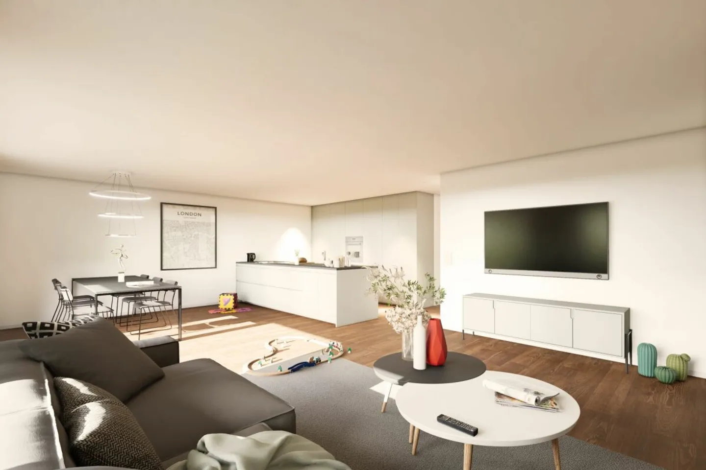 Neubau Reihenmittelhaus - Foto 4 von 7