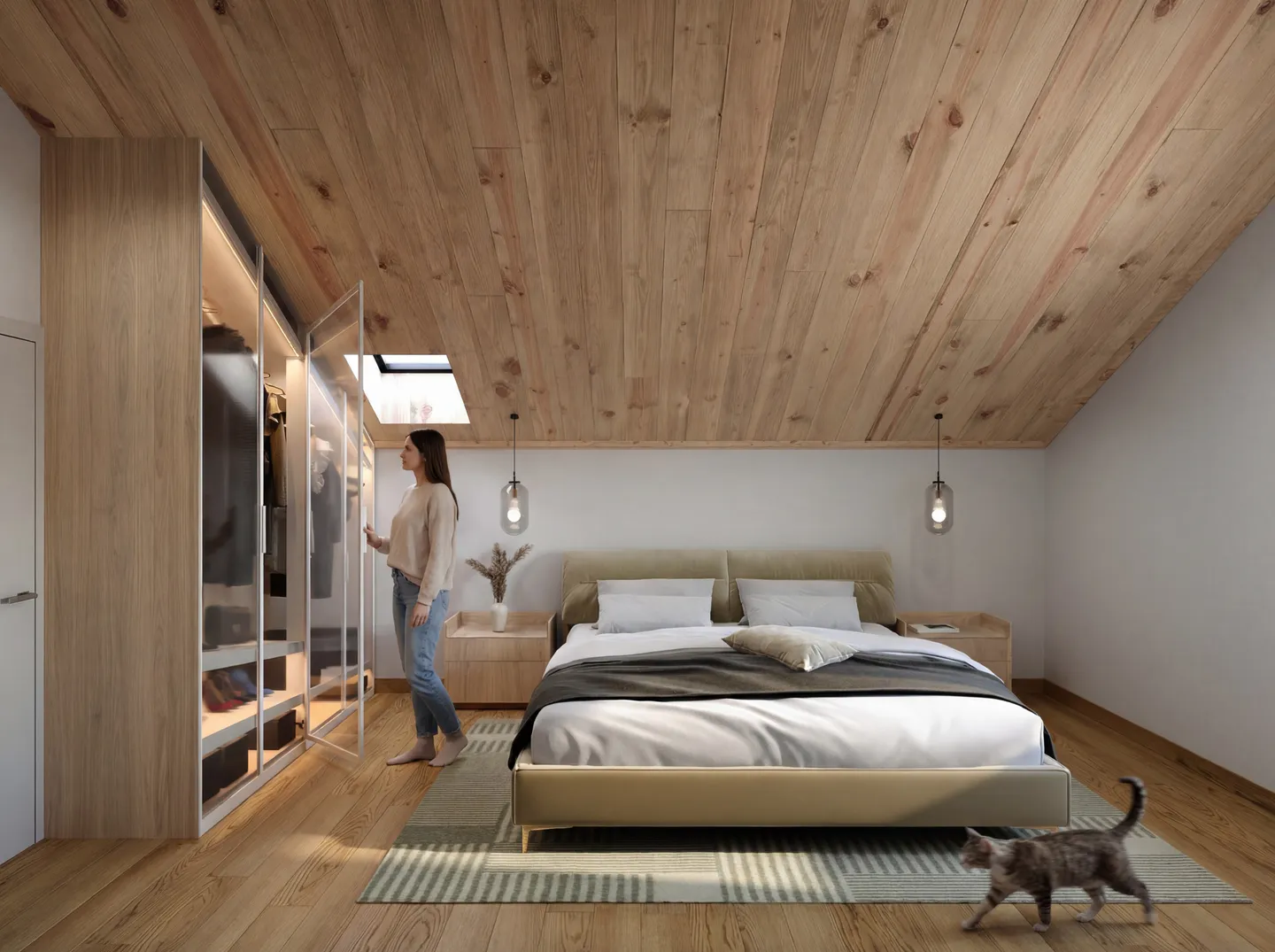 Appartamento 4.5 locali in mansarda — Vista mozzafiato sul Lago di Neuchâtel - Foto 4 di 5