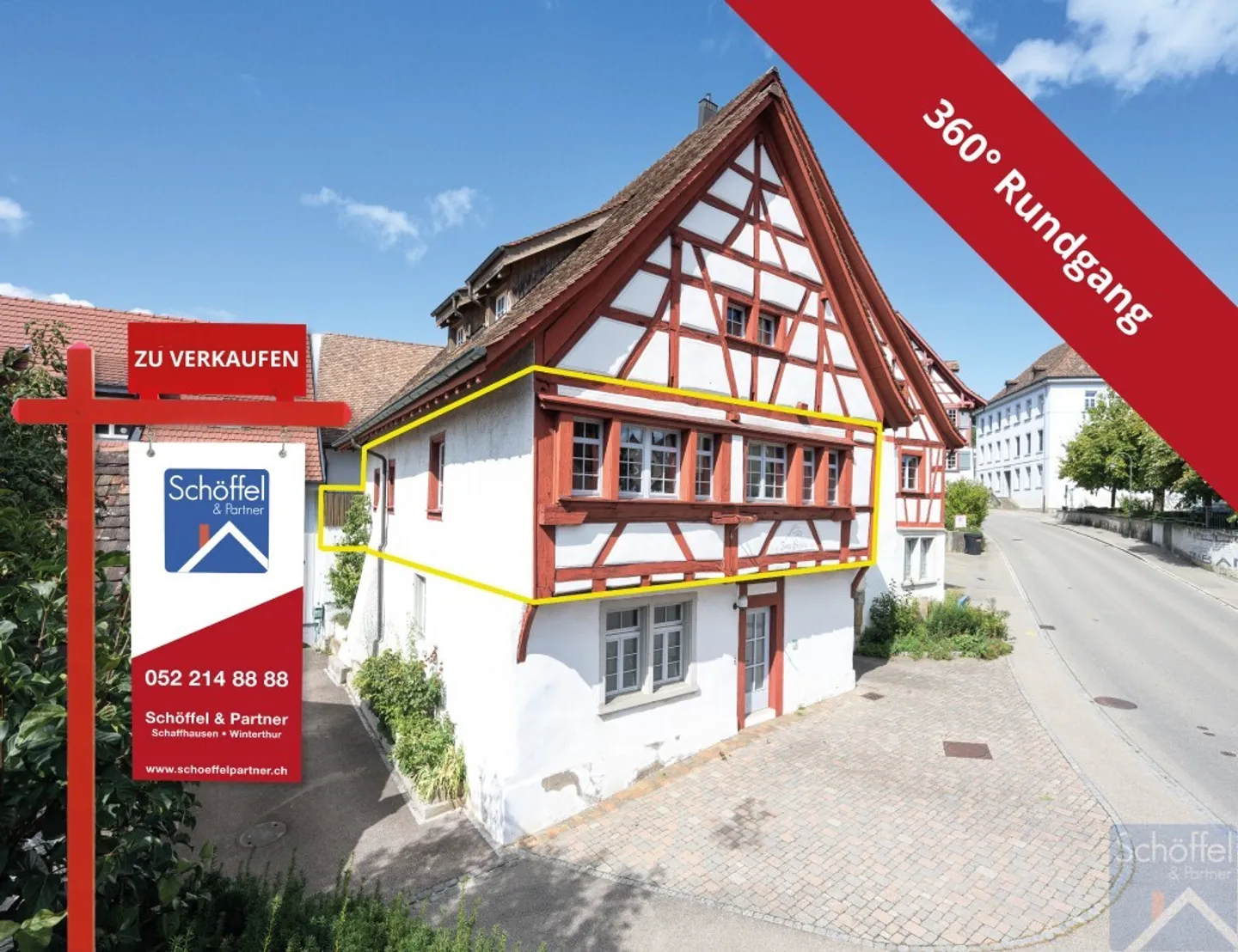 3 ½-Zimmer Wohnung in historischem Haus - Foto 1 von 11