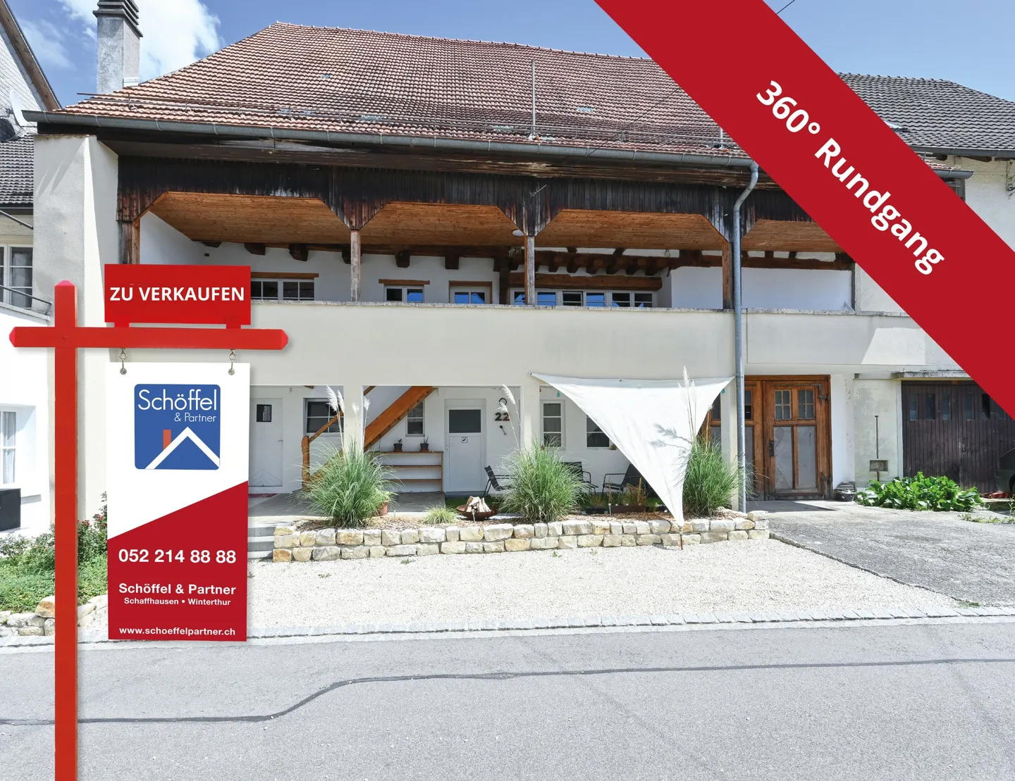 Modernisierte 6-Zimmer Liegenschaft - Foto 1 von 13