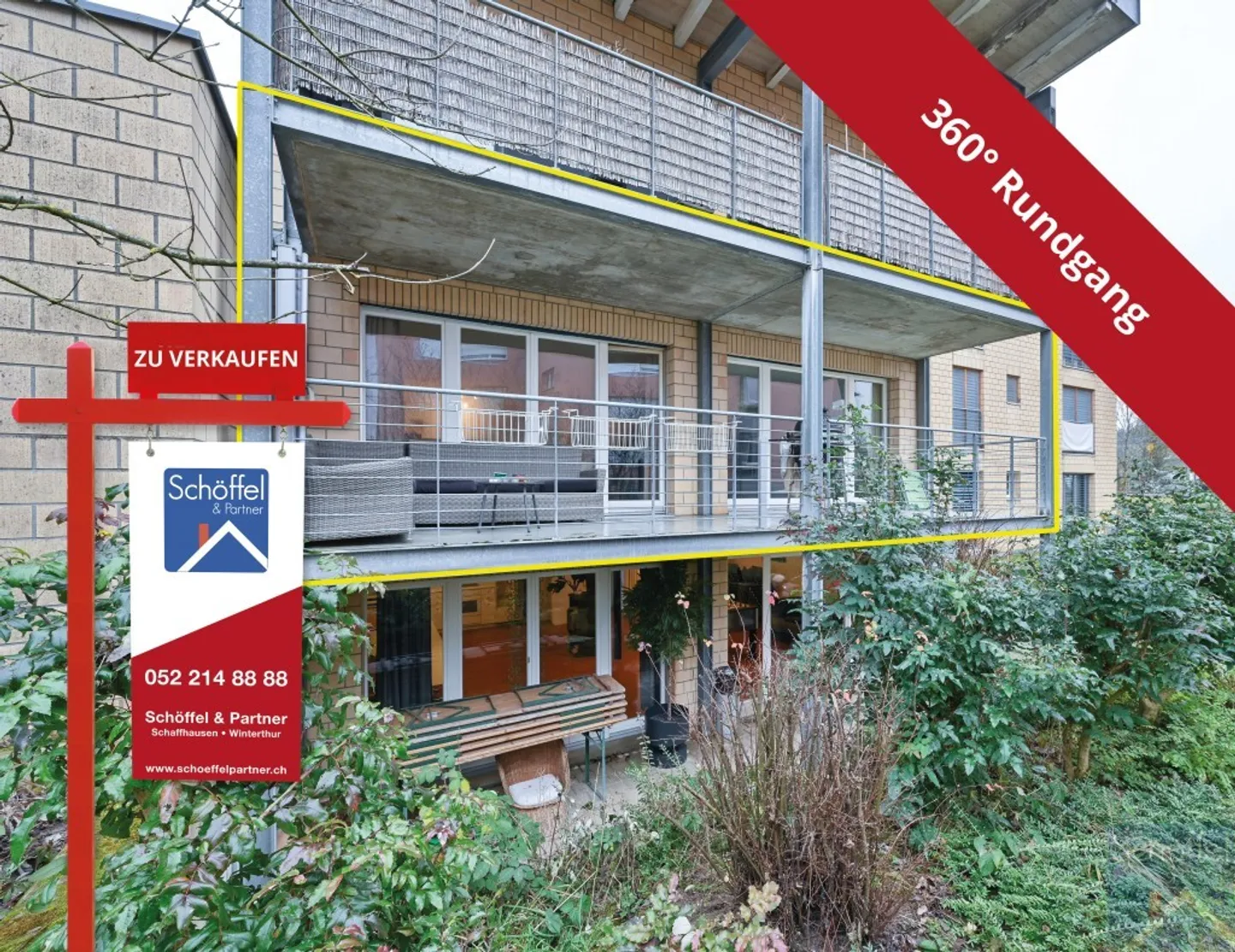 Charmante Wohnung mit Grossem Balkon - Foto 1 von 13