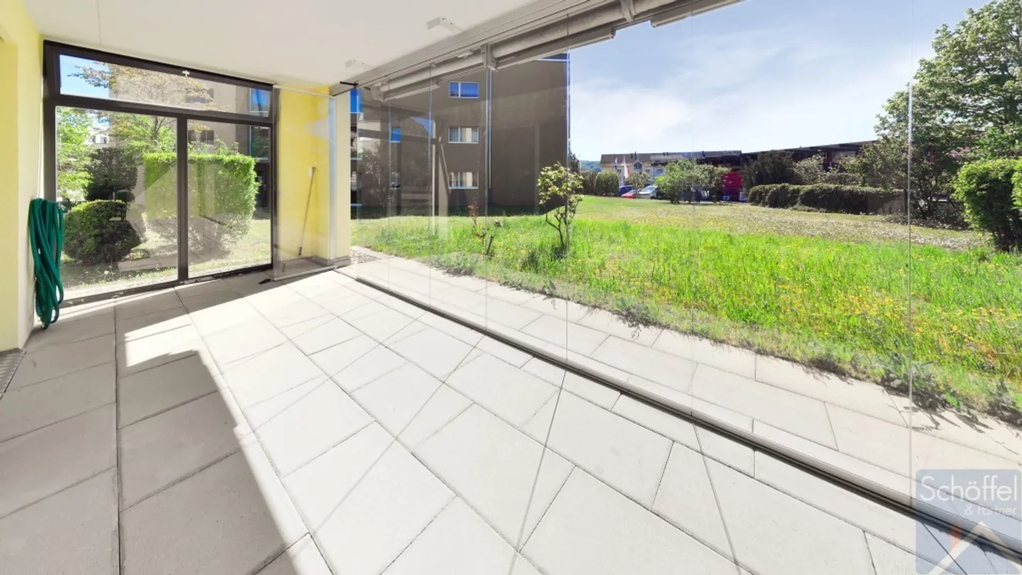 Appartamento giardino 3,5 locali - tranquillo, soleggiato, posizione centrale - Foto 11 di 12
