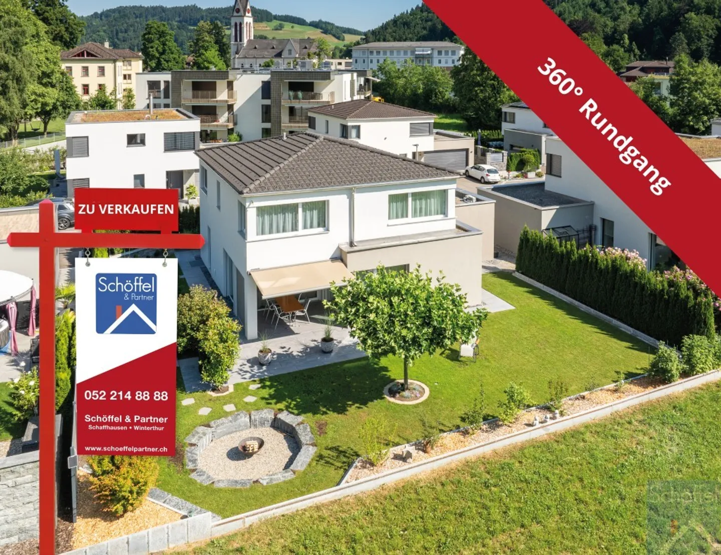 5 ½-Zimmer Einfamilienhaus mit Doppelgarage - Foto 1 von 13