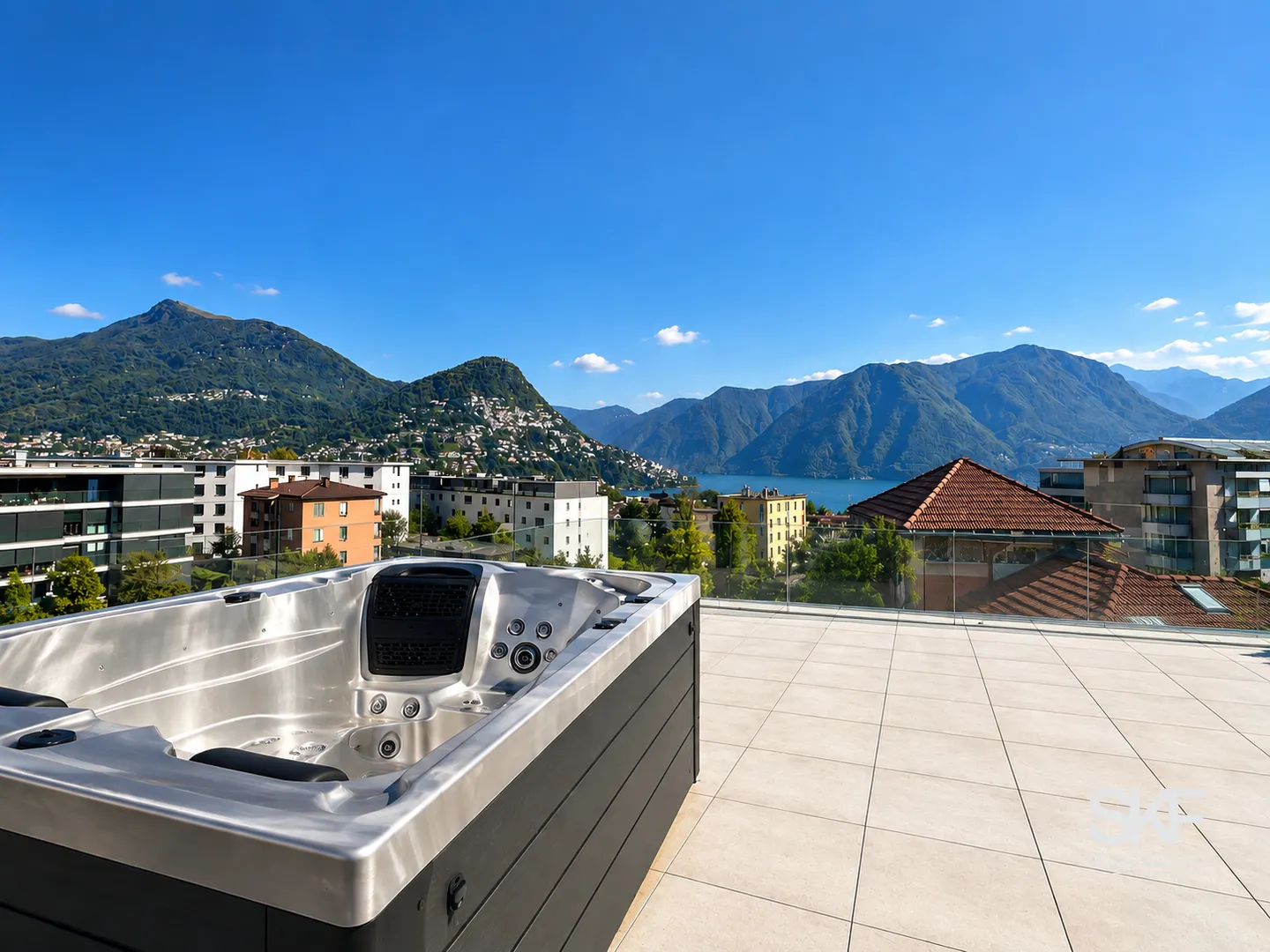 MASSAGNO - ZU VERKAUFEN NEUBAU-PENTHOUSE MIT TERRASSE UND SEEBLICK - Foto 13 von 13