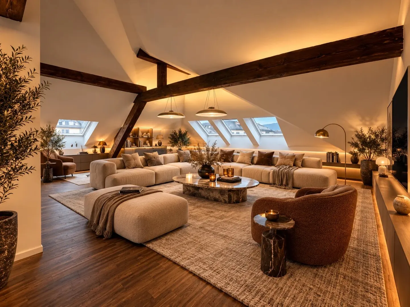For sale: Large 3.5-room apartment with veranda in Bulle - Photo 3 of 6
