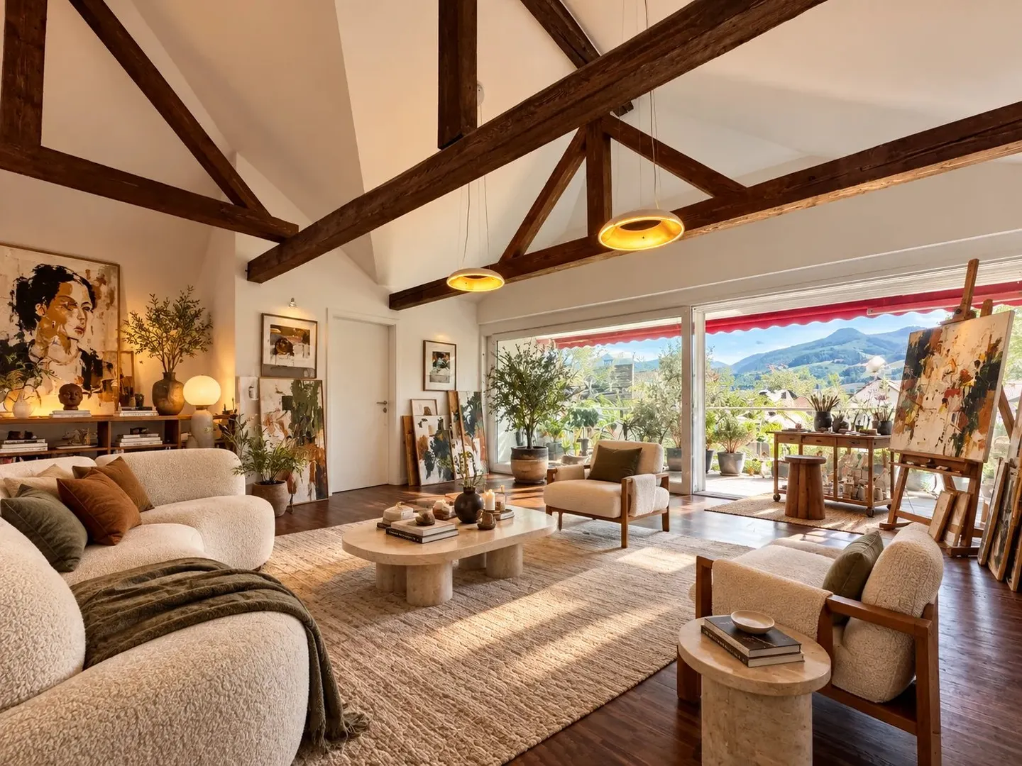 For sale: Large 3.5-room apartment with veranda in Bulle - Photo 1 of 6