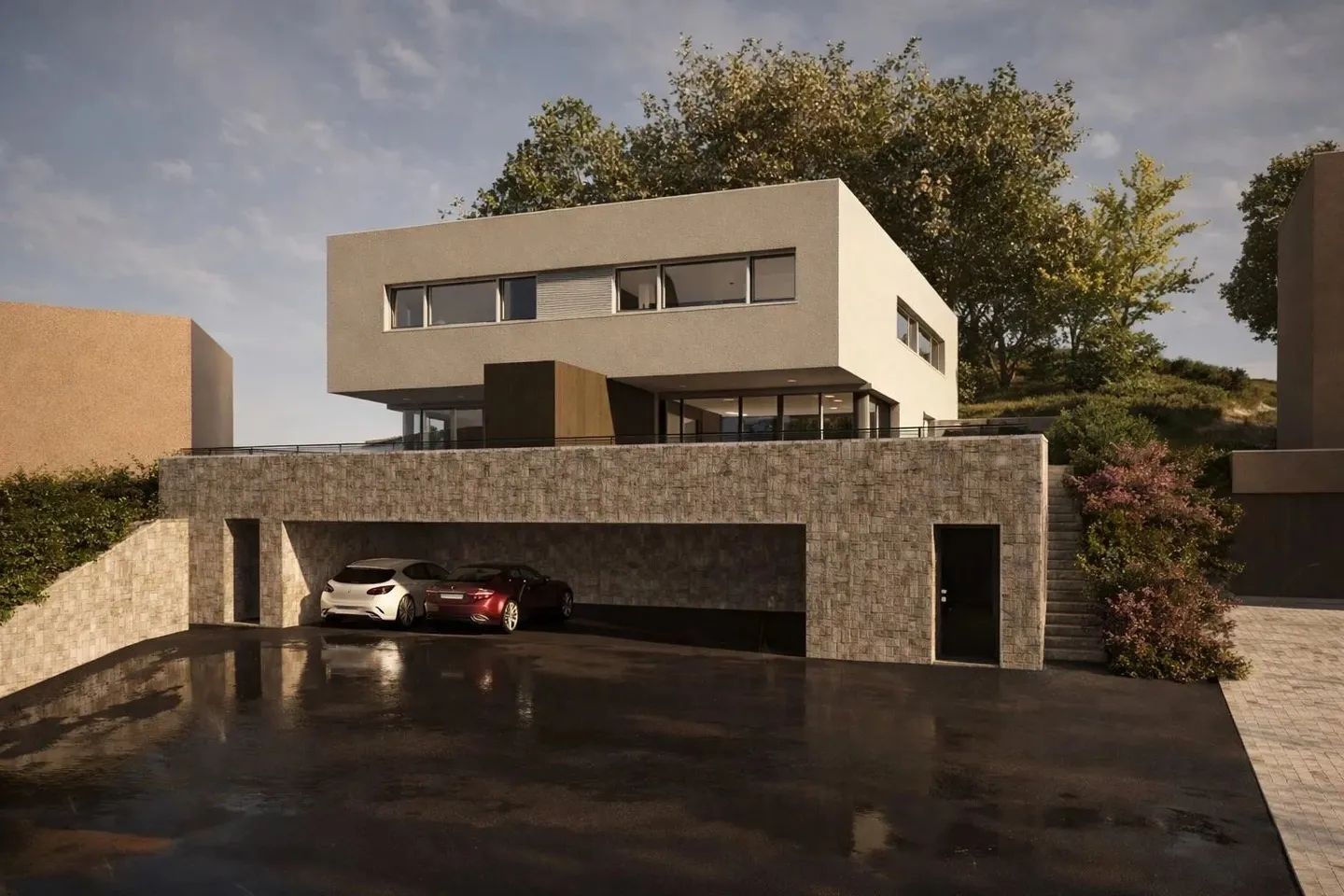 Superbe Villa mitoyenne moderne avec grande terrasse à Ursy - Photo 5 sur 5