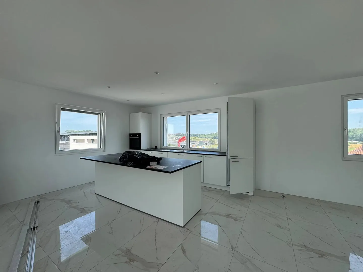 In affitto - Magnifico duplex nuovo di 4,5 locali con ascensore privato a Farvagny - Foto 3 di 7