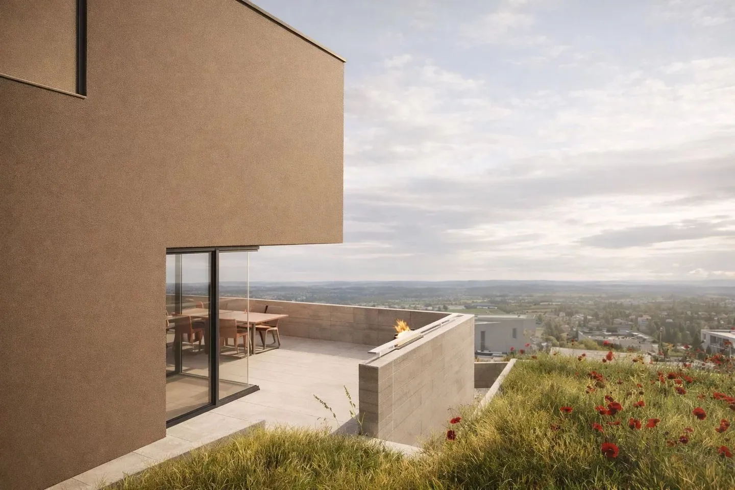Superbe Villa mitoyenne moderne avec grande terrasse à Ursy - Photo 4 sur 5