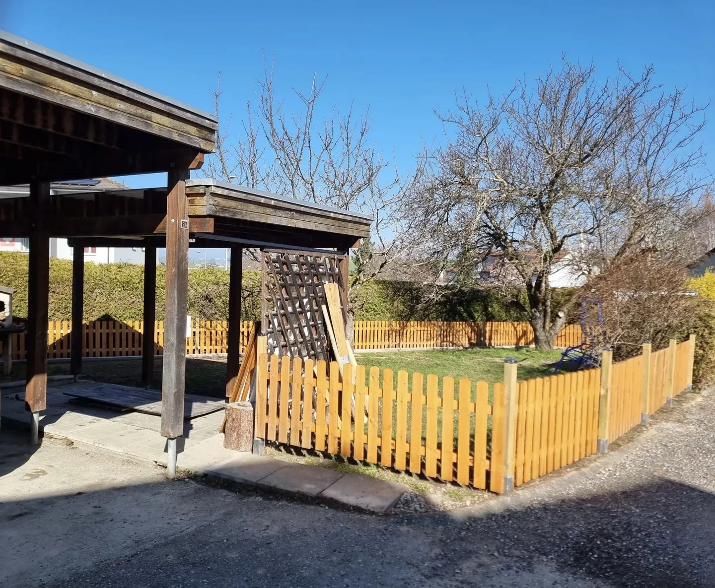 4,5 Zimmer mit grossem Garten im Zentrum von Farvagny - Foto 1 von 7
