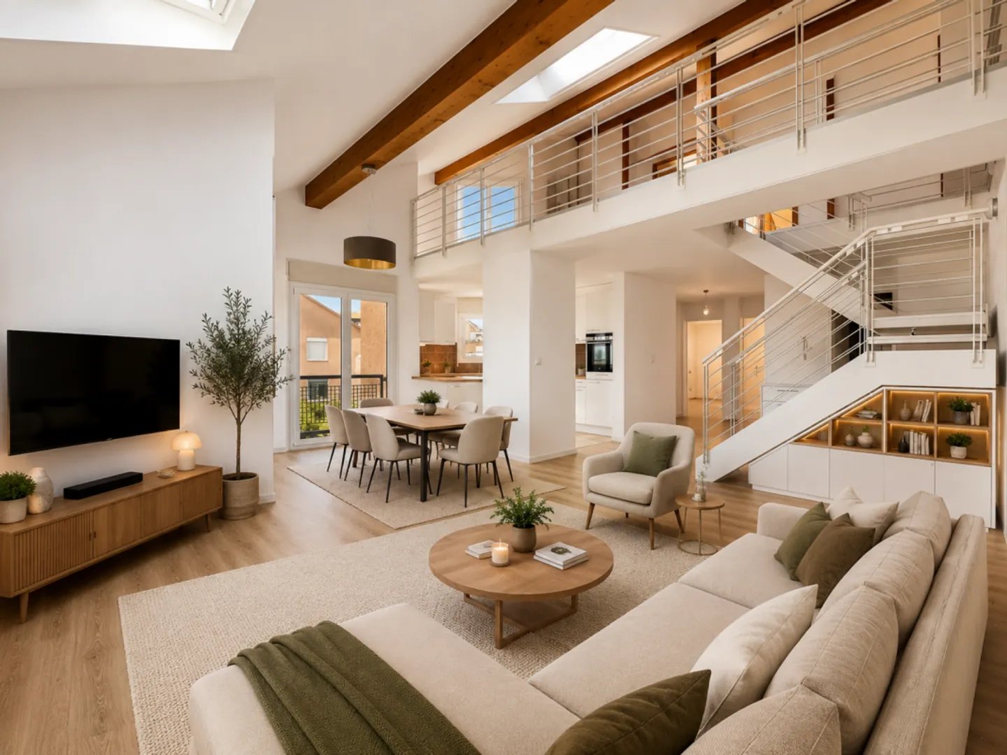 APPARTAMENTO DUPLEX DI 5,5 LOCALI DI 165 M2 CON BALCONE - Foto 1 di 12