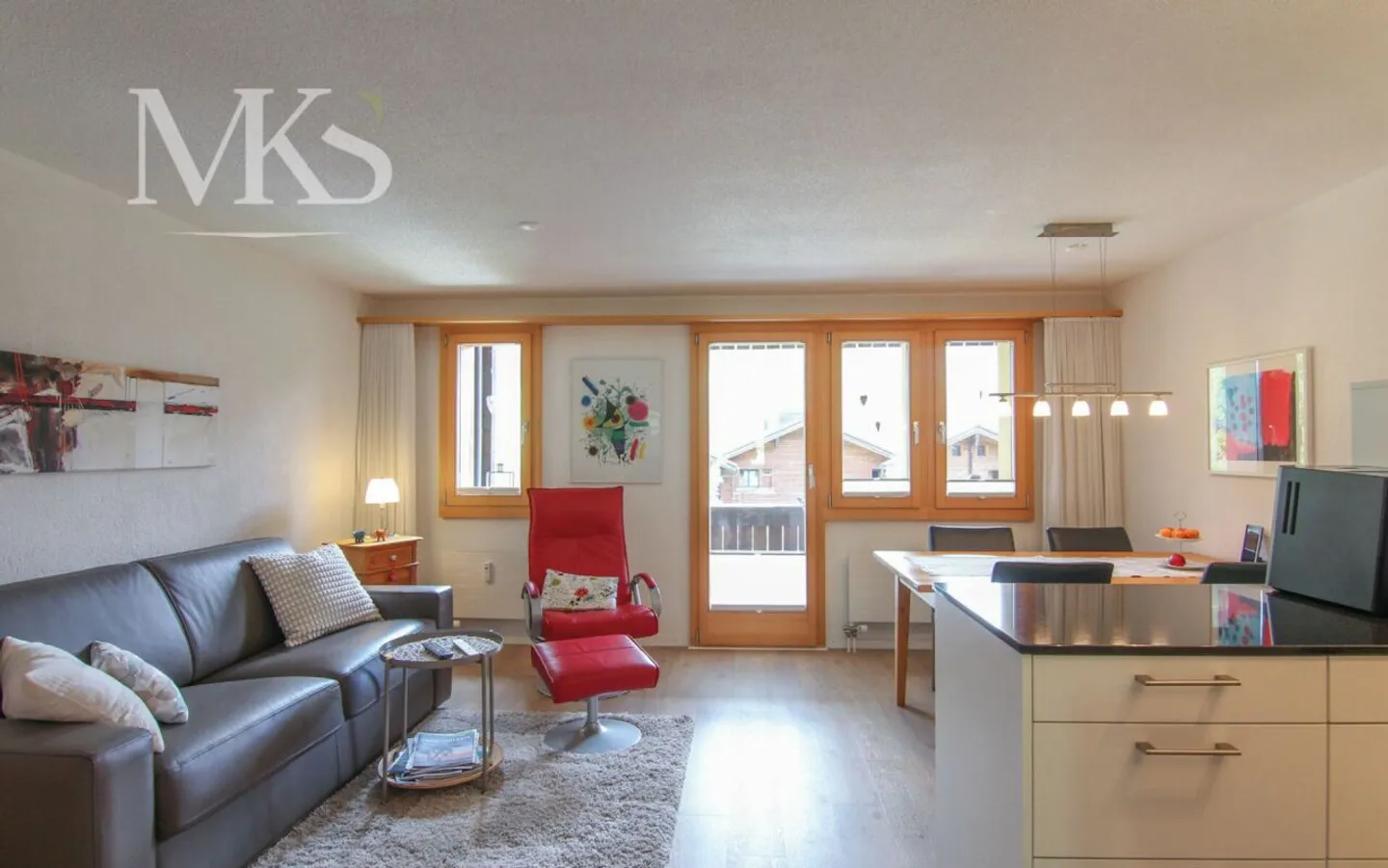 Sunny 2.5 Room Apartment in Goms with Wonderful View - Photo 5 of 13