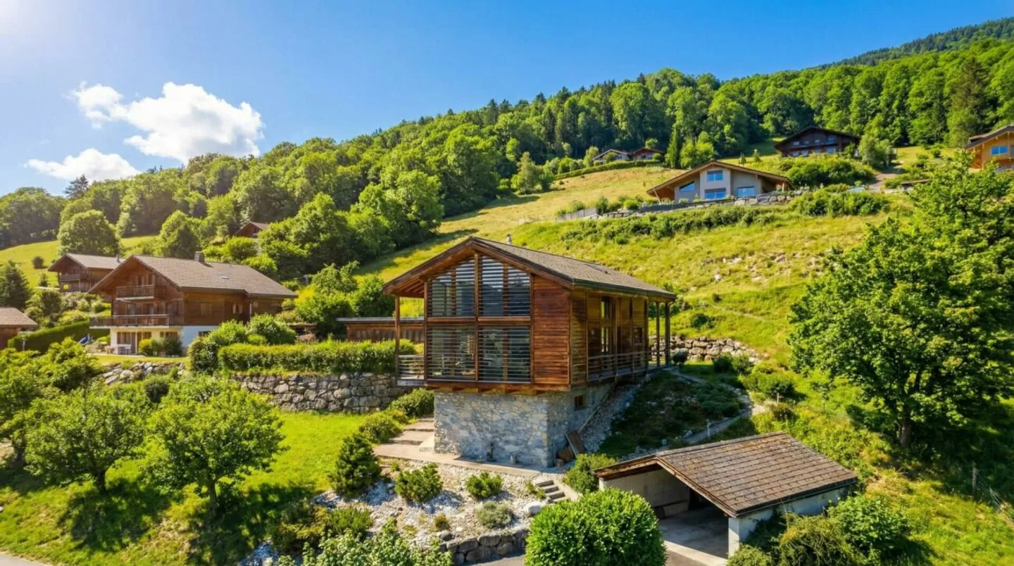 Chalet d'Architecte avec Vue Imprenable - Photo 2 sur 2