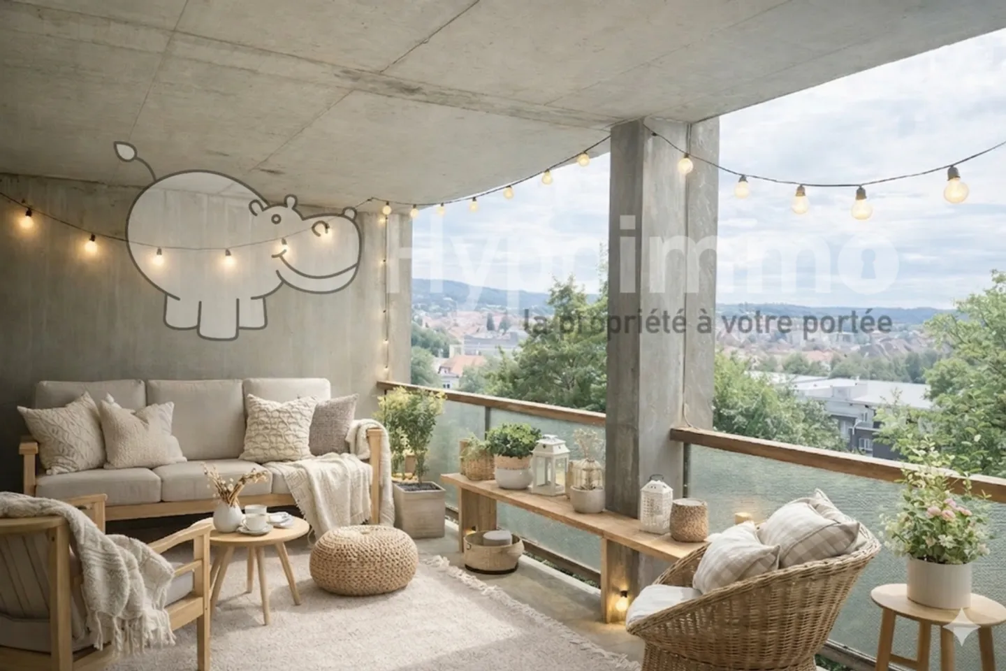 Bell'appartamento di 5,5 locali con grande balcone a La Chaux-de-Fonds - Foto 1 di 7