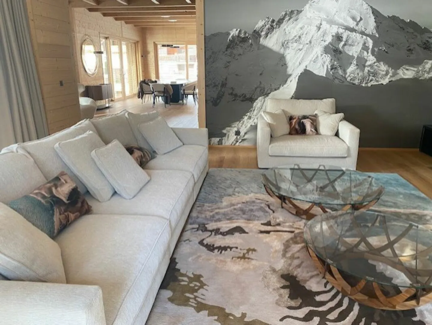 Luxuriöses Chalet Crans-Montana NEU mit Pool - Foto 1 von 13