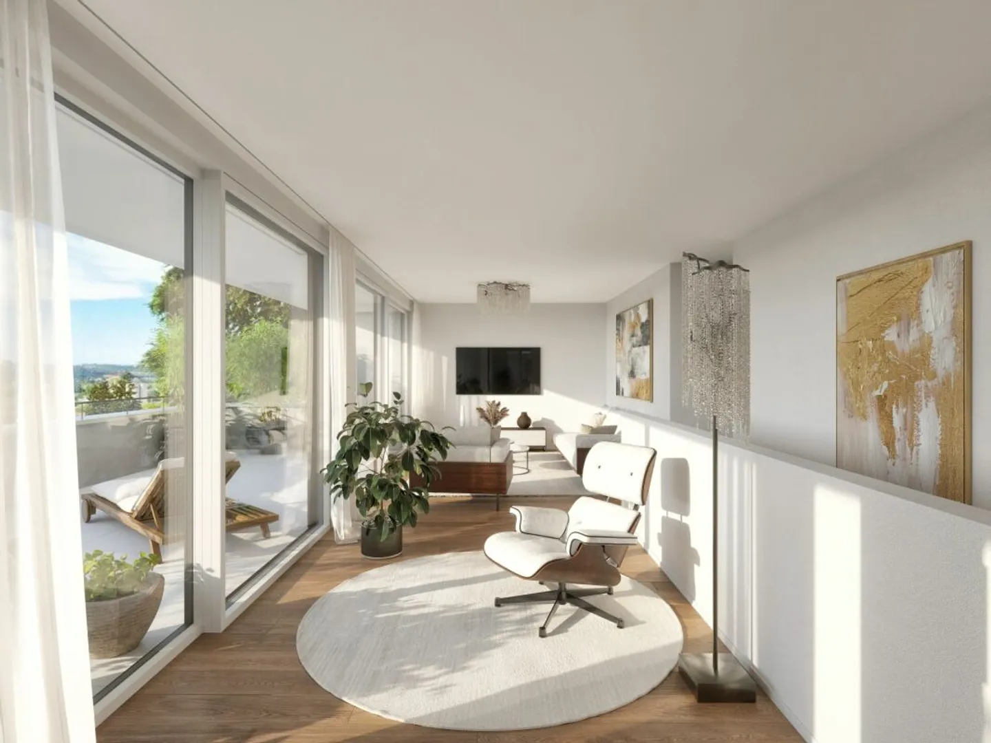 Living with a View in Arlesheim! - Detached Single-Family House, House No. 1 - Photo 5 of 13