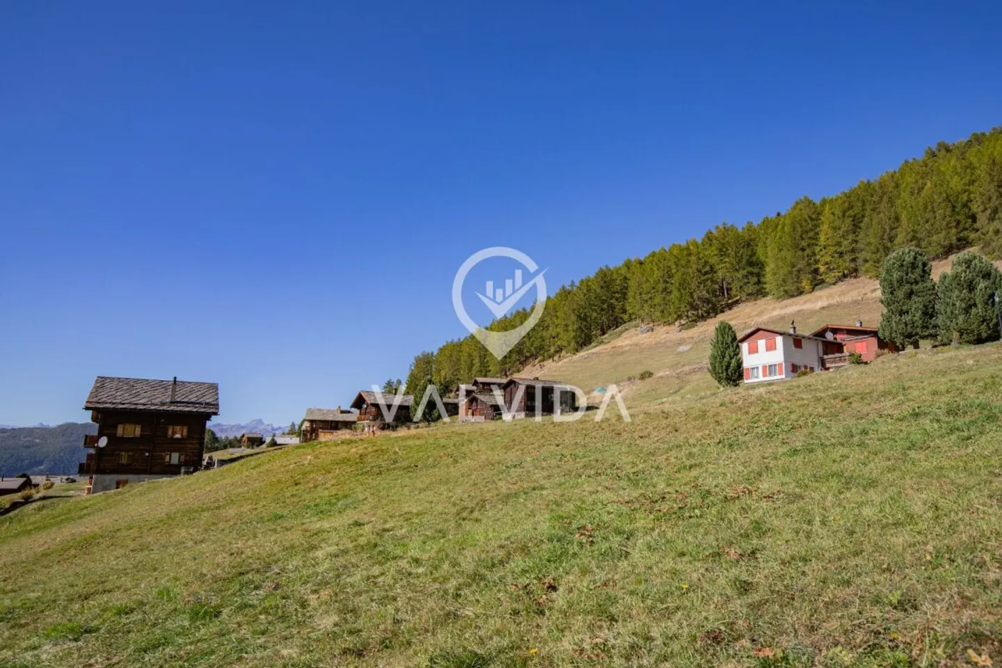 Building land in sunny location in Gspon - Photo 6 of 7