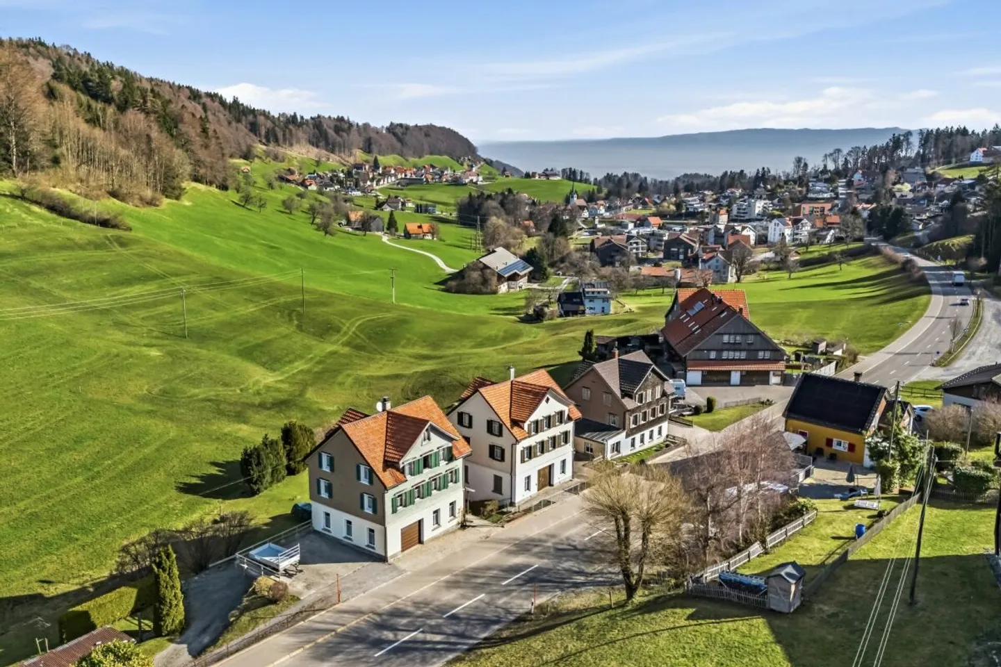 Maison avec vue sur le lac de Constance sur un terrain de 1'026 m² - beaucoup de potentiel à Grub AR - Photo 1 sur 13