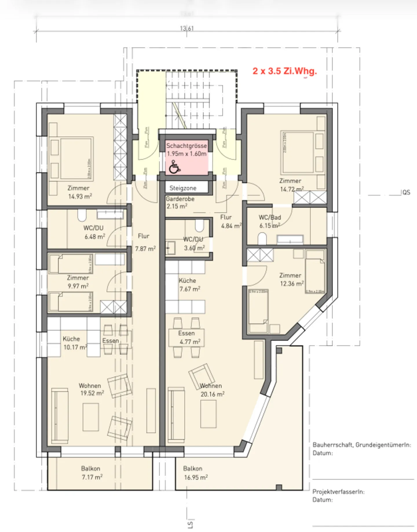 Nouveau projet de construction de premier ordre avec vue sur le Cervin - Résidence principale - 6 unités - Photo 7 sur 13