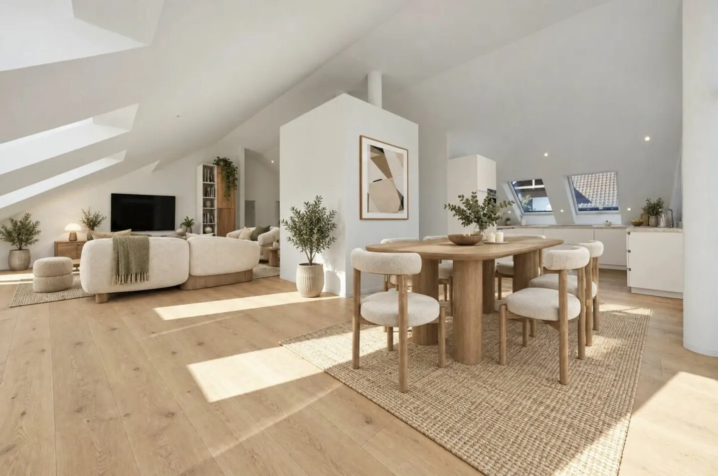 A penthouse to shape - plenty of space, new building comfort and living with a view - Photo 6 of 13