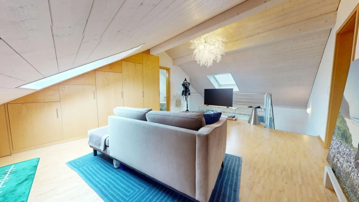 Exklusive 5½ Dachmaisonette - Wohnen mit Wohlfühlcharakter - Foto 6 von 12