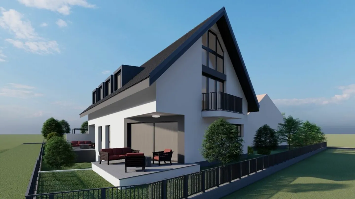 Modernes 6.5 Zimmer Neubau Doppeleinfamilienhaus in familienfreundlicher Lage - Photo 6 of 6