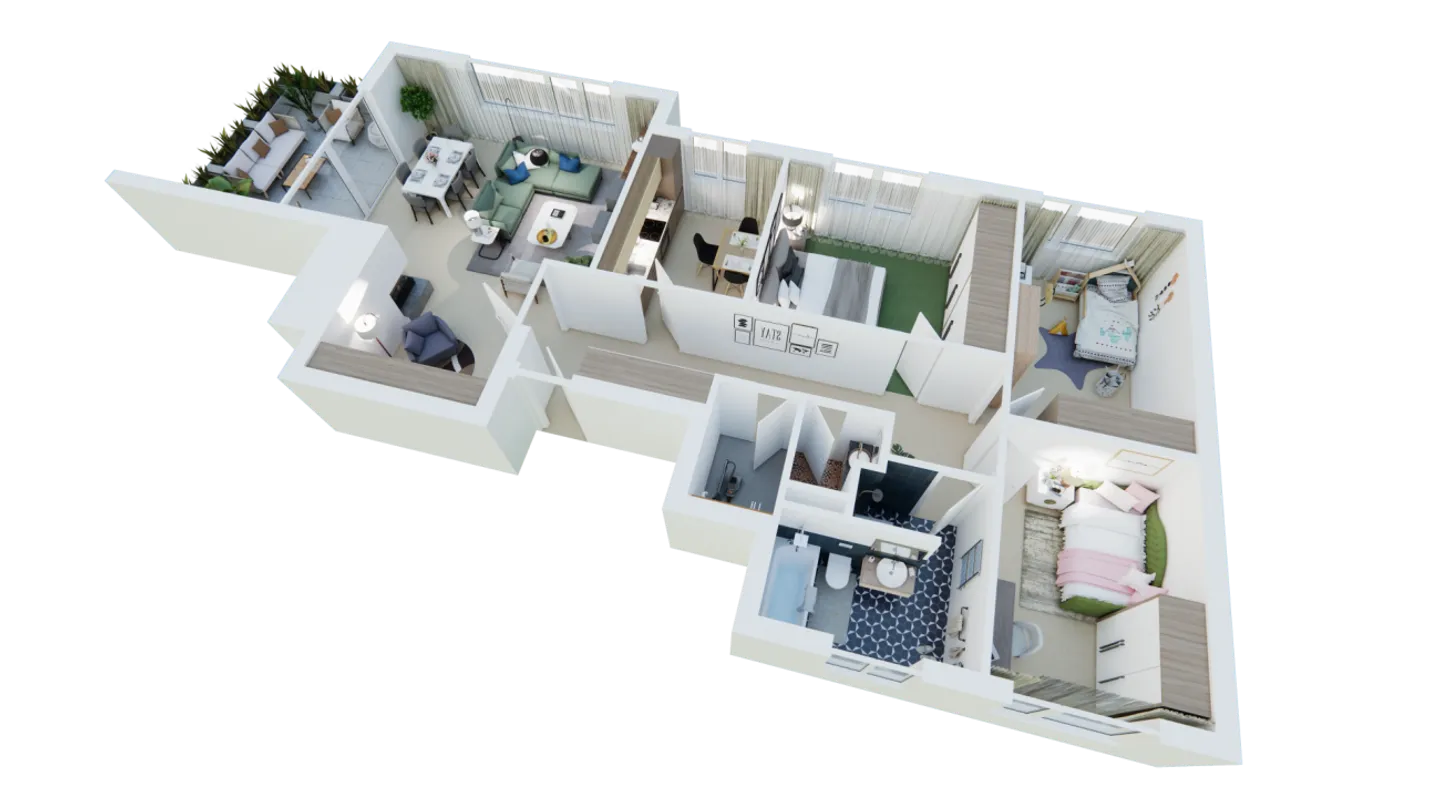 Geräumige Attika-Wohnung in Wallisellen - Foto 10 von 13