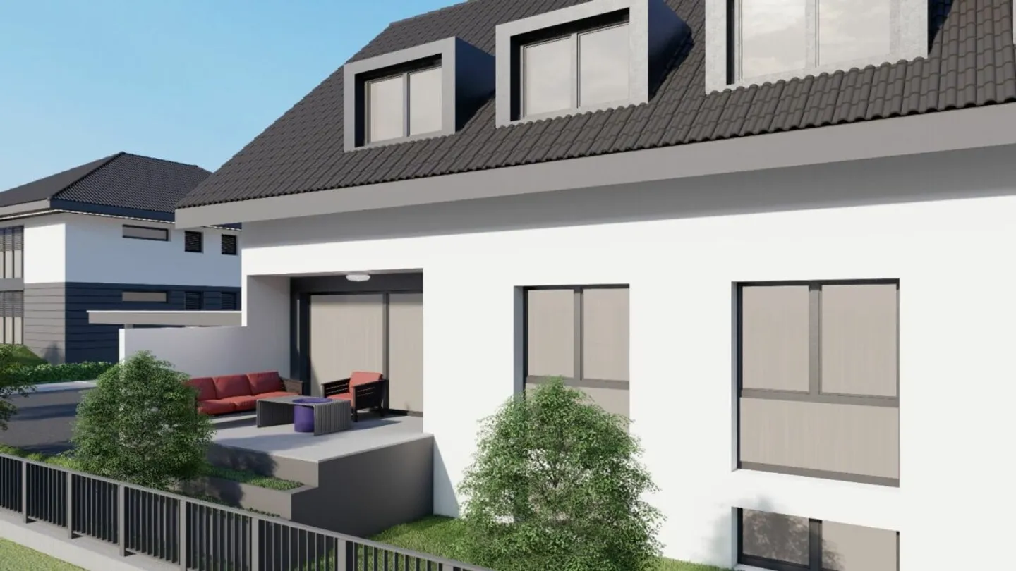 Modernes 6.5 Zimmer Neubau Doppeleinfamilienhaus in familienfreundlicher Lage - Photo 5 of 6
