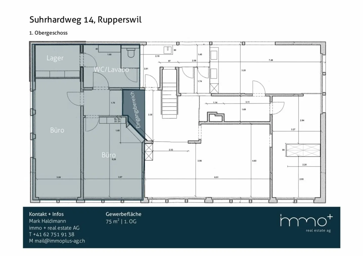 Vielseitige Büroräume in Rupperswil - Foto 6 von 12