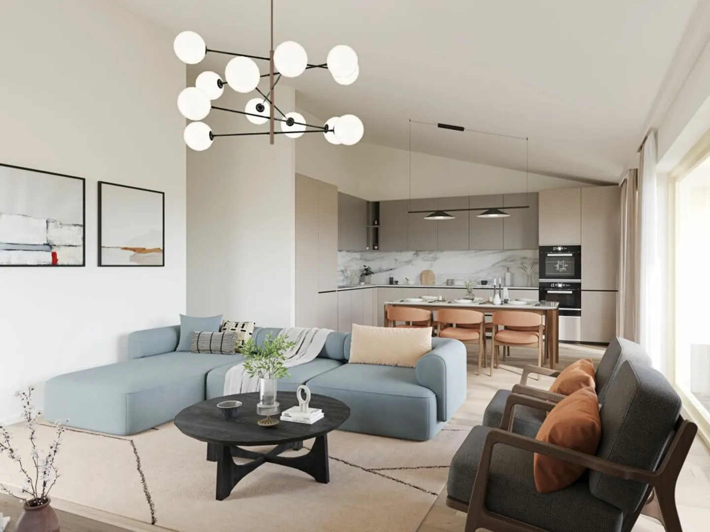 Charming Apartment in Thielle - Photo 3 of 11