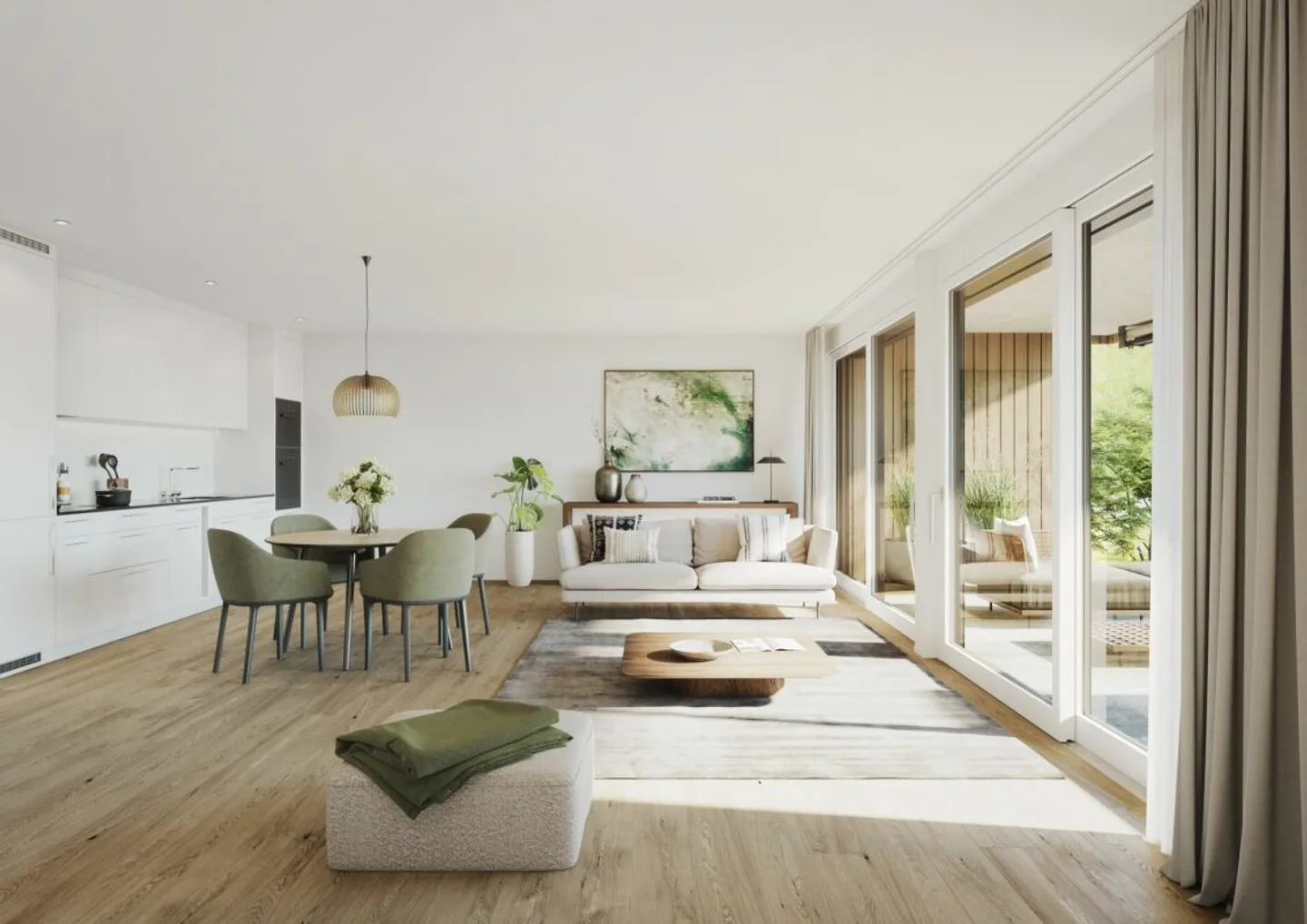 Quiet - in the Green - Spacious - Contemporary - Photo 3 of 6