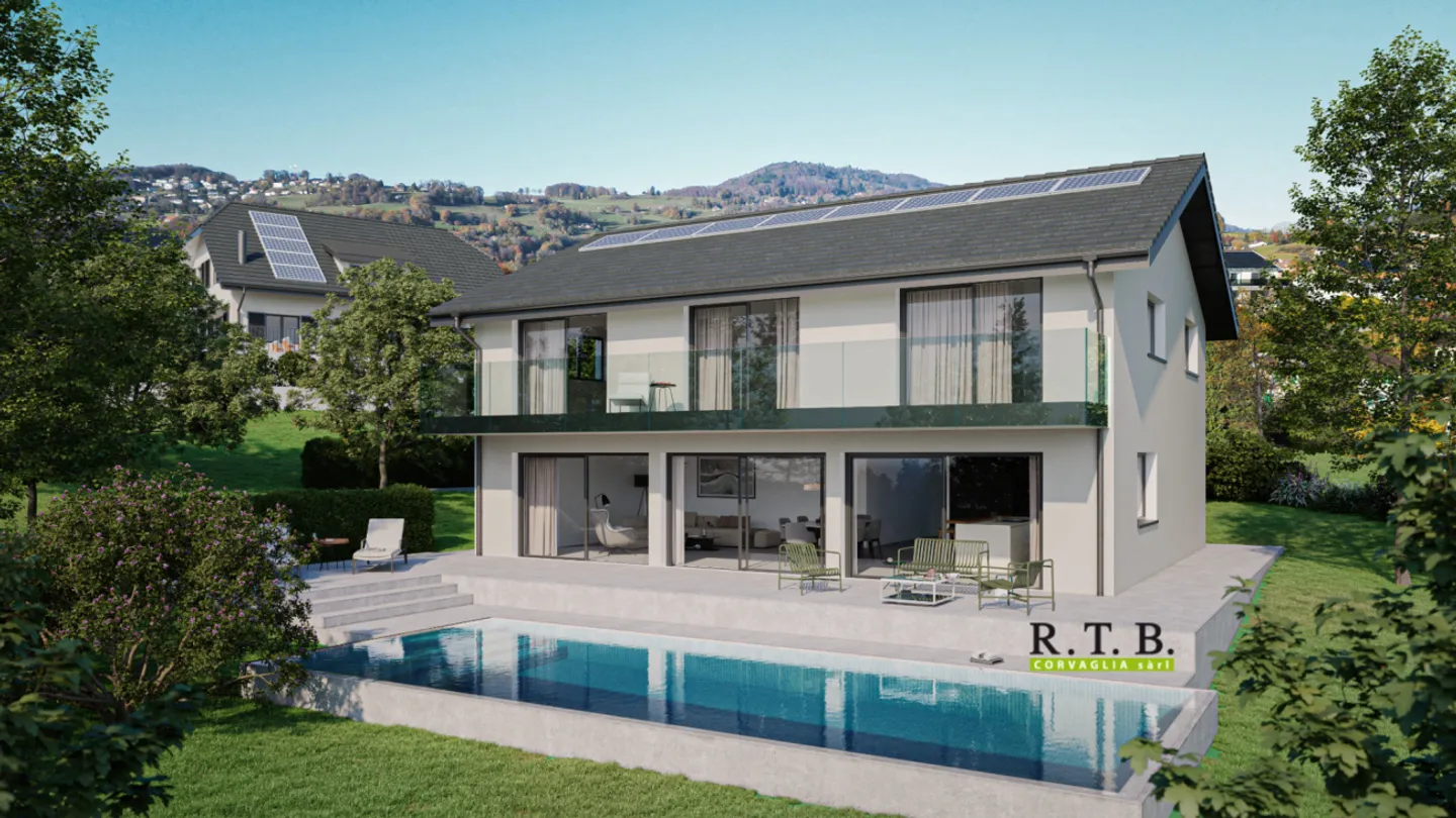 Individual Villa 5.5 Rooms in St-Légier-La Chiésaz - Photo 1 of 12