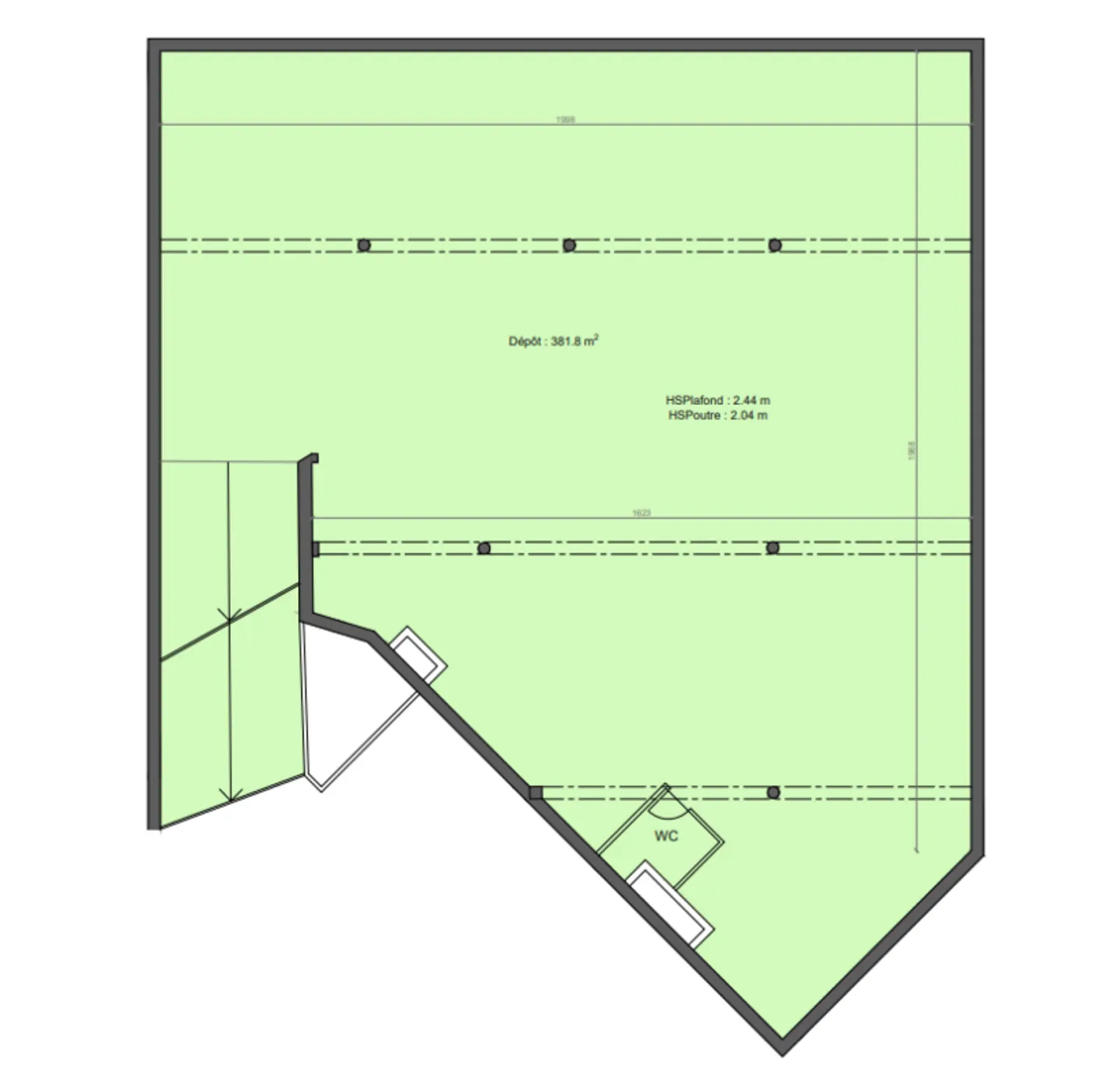 Spazio di Stoccaggio di 637 m² a Montbrillant! - Foto 9 di 9