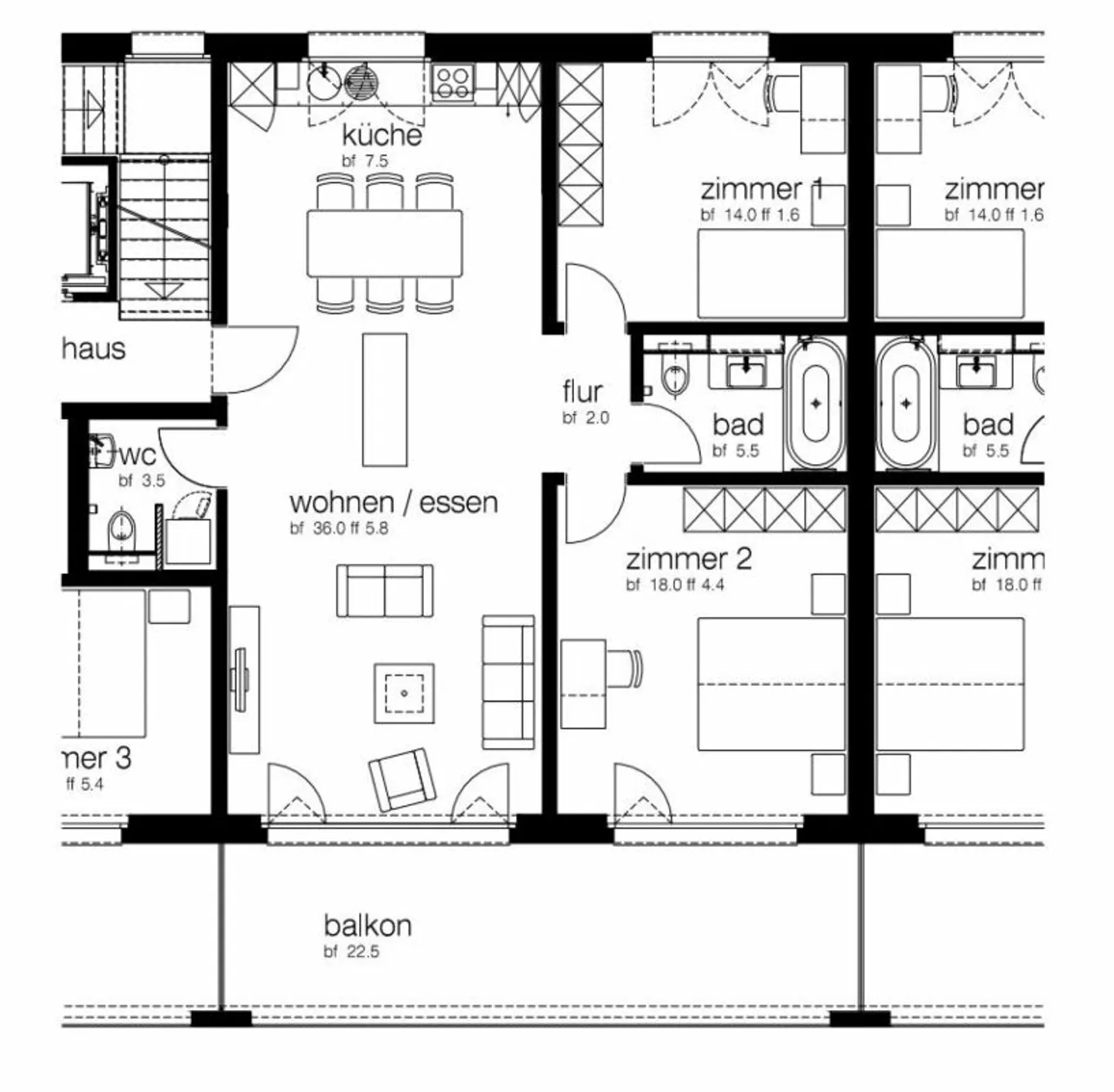 L'appartement parfait pour votre famille - avec un grand espace extérieur ! - Photo 8 sur 9